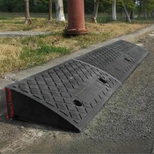 50cm Heavy Duty Plastic Kerb Ramps for HGV Caravans Lorry Car Truck Wheelchair