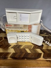 NOS Radio Shack Vintage Contemporary Design Telephone Almond CAT NO 43-528