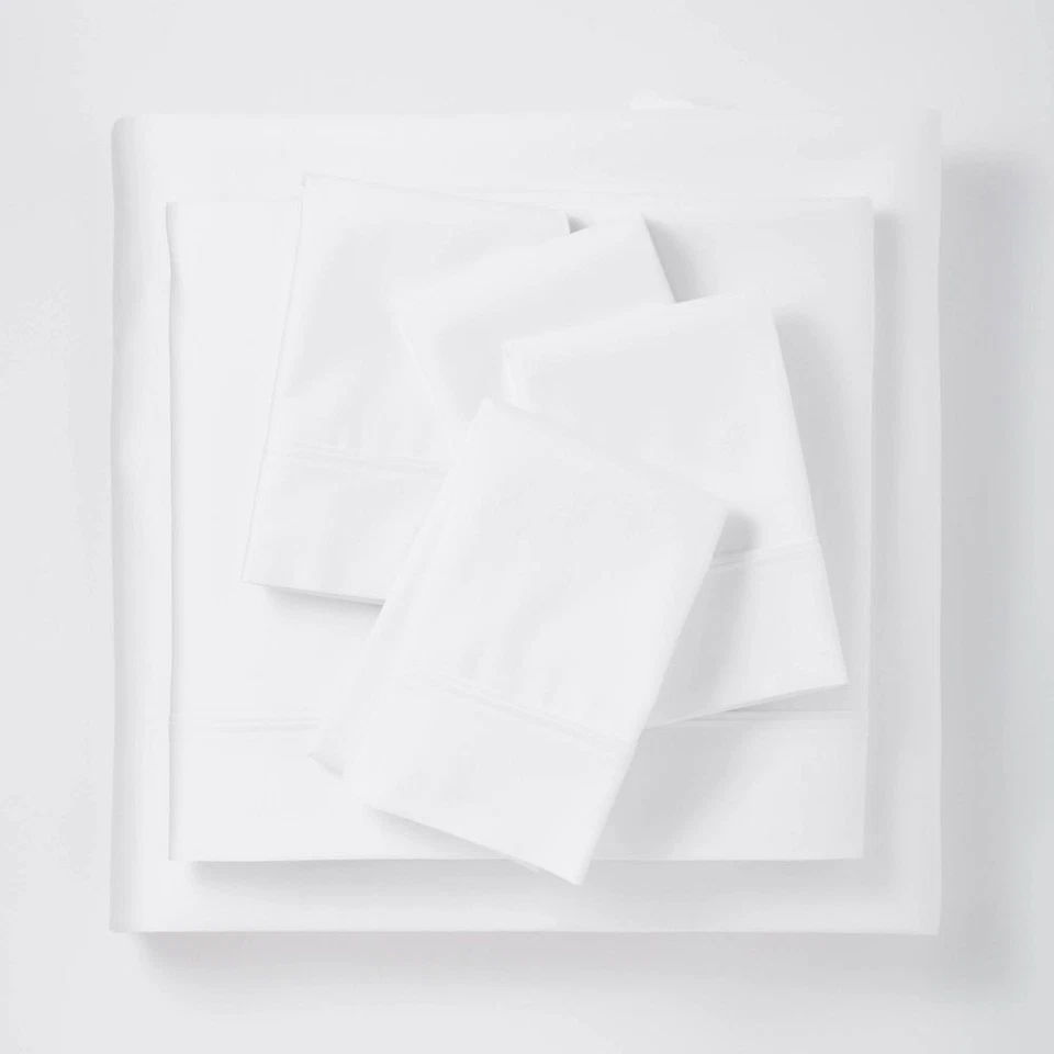 6pc 800 Thread Count Solid Sheet Set - Threshold Signature