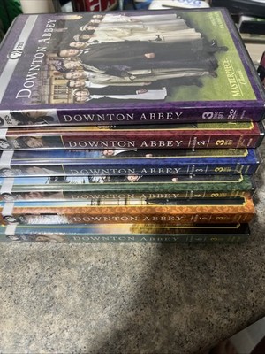 6 Set Lot Downton Abbey, Complete Series Seasons 1-6 Some NEW IN PACKAGE! DVD