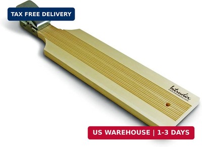 INTRUDER Fish Fillet Board with Clamp, Hardwood, 24-inches, Made in The USA