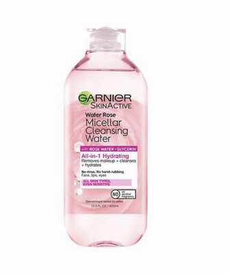 (3 Pack) Garnier SkinActive Rose Micellar Cleansing Water Hydrating 13.5 oz
