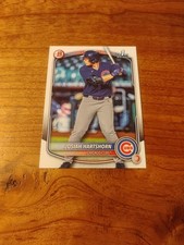 JOSIAH HARTSHORN  CUBS RC 1st card  2025 BOWMAN DRAFT #BD-21