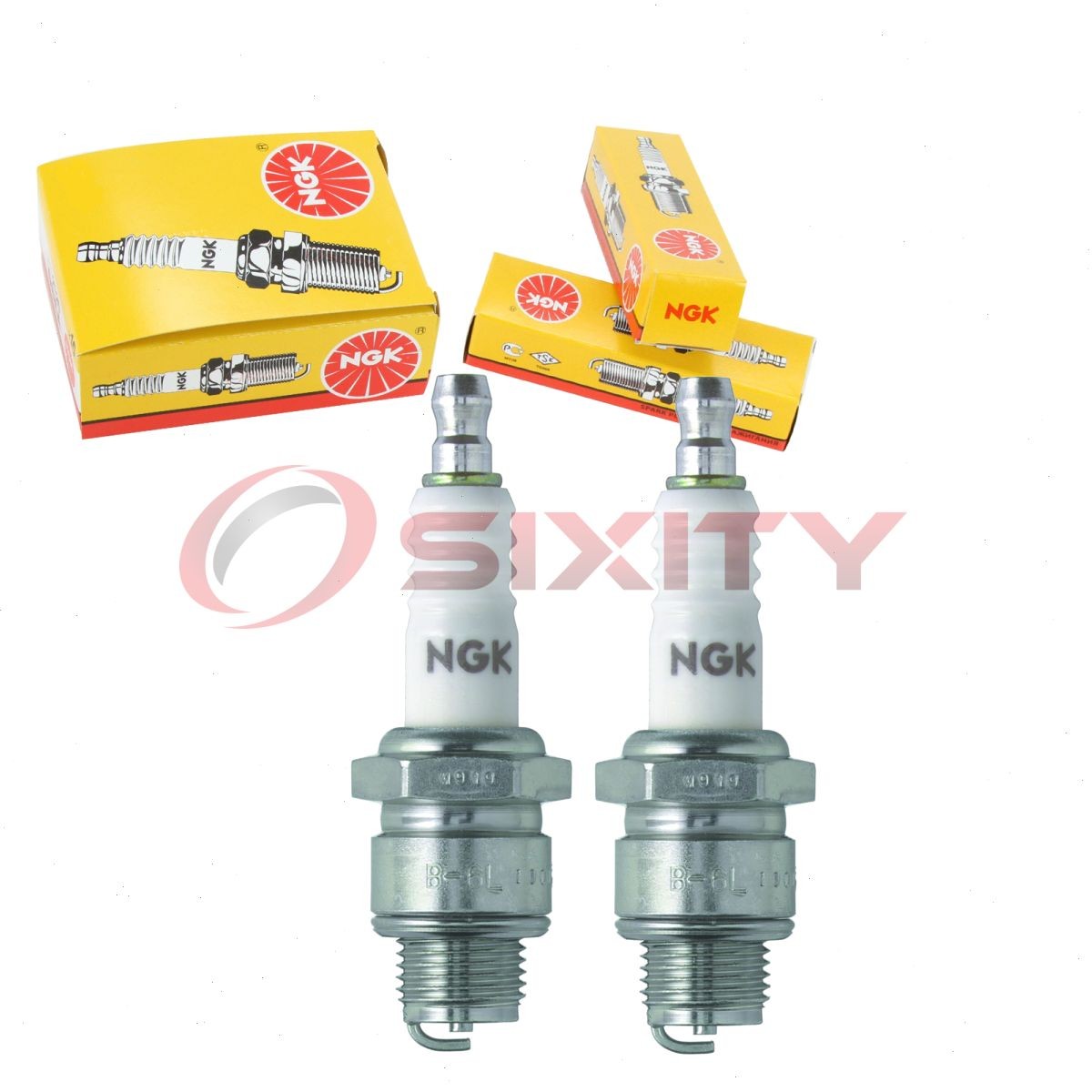 2 pc NGK 3112 B-4L Standard Spark Plugs for Z4JC Z4C W14L RH18Y R45LS H11 yg