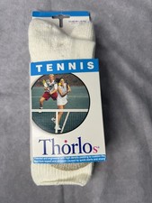 Vintage Tennis Socks 1998 Thorlo TX-13 Padd's Foot Equipment Men's SZ 9-12.5 USA