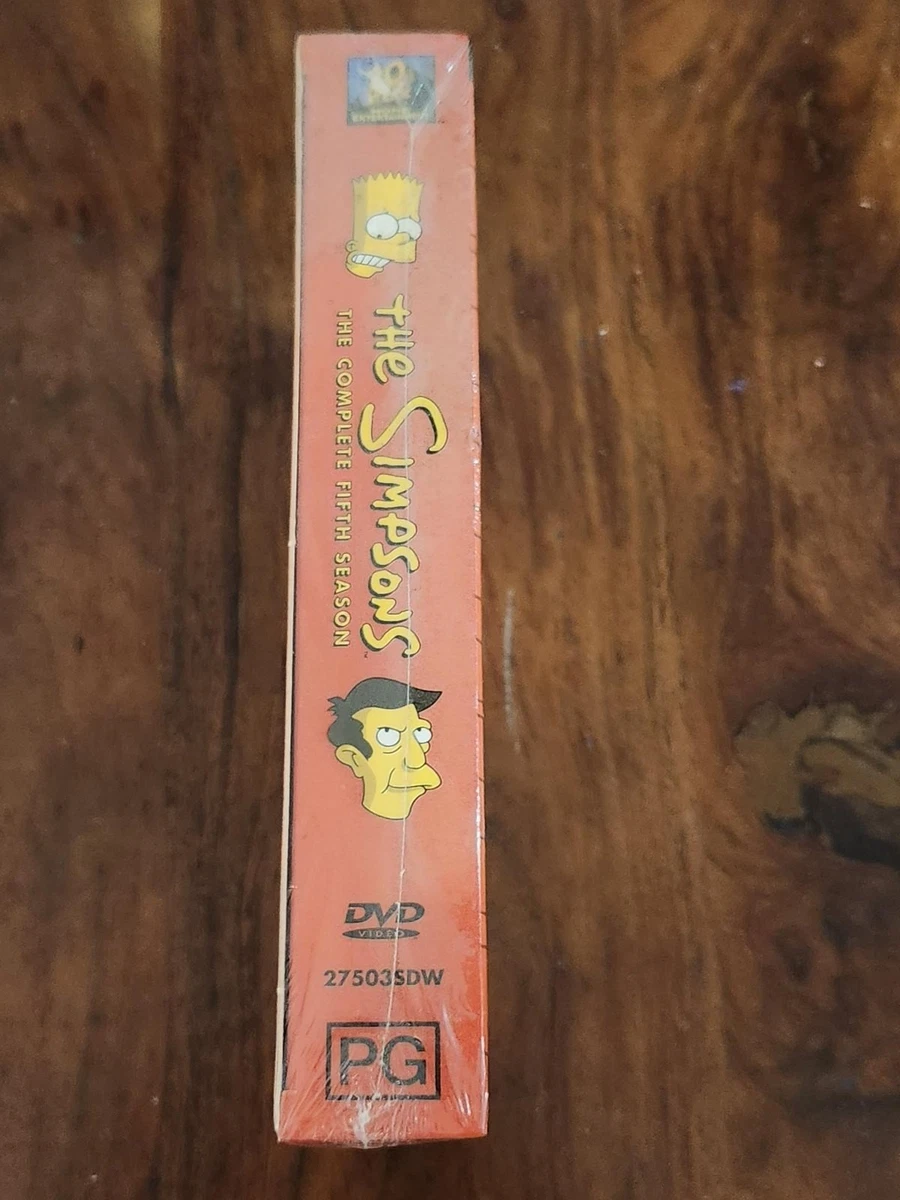 The Simpsons Complete Fifth Season 5 DVD Region 4 Brand New Sealed