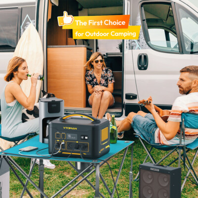 VTOMAN JUMP 2200 Powerstation – 2200W / 1548Wh – Solargenerator Für Camping & Notfälle – Inkl. MPPT