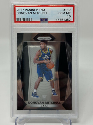 PSA10❗ルーキーカード DONOVAN MITCHELL RC PRIZM Donovan Mitchell Prizm rookie PSA 10 Min