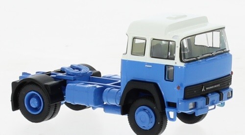 Brekina 83283 - 1/87 Magirus 310 D 16 SZM, White/Blue, 1974 - New