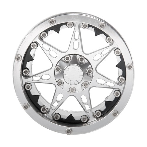 4PC 2.2" Alloy Metal Beadlock Wheel Rims for Axial Wraith D90 1/10 RC Crawler US - Picture 2 of 14