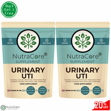Urinary & UTI Complex Caps 700mg-Urinary & UTI Relief Support-100% Vegan-180Caps