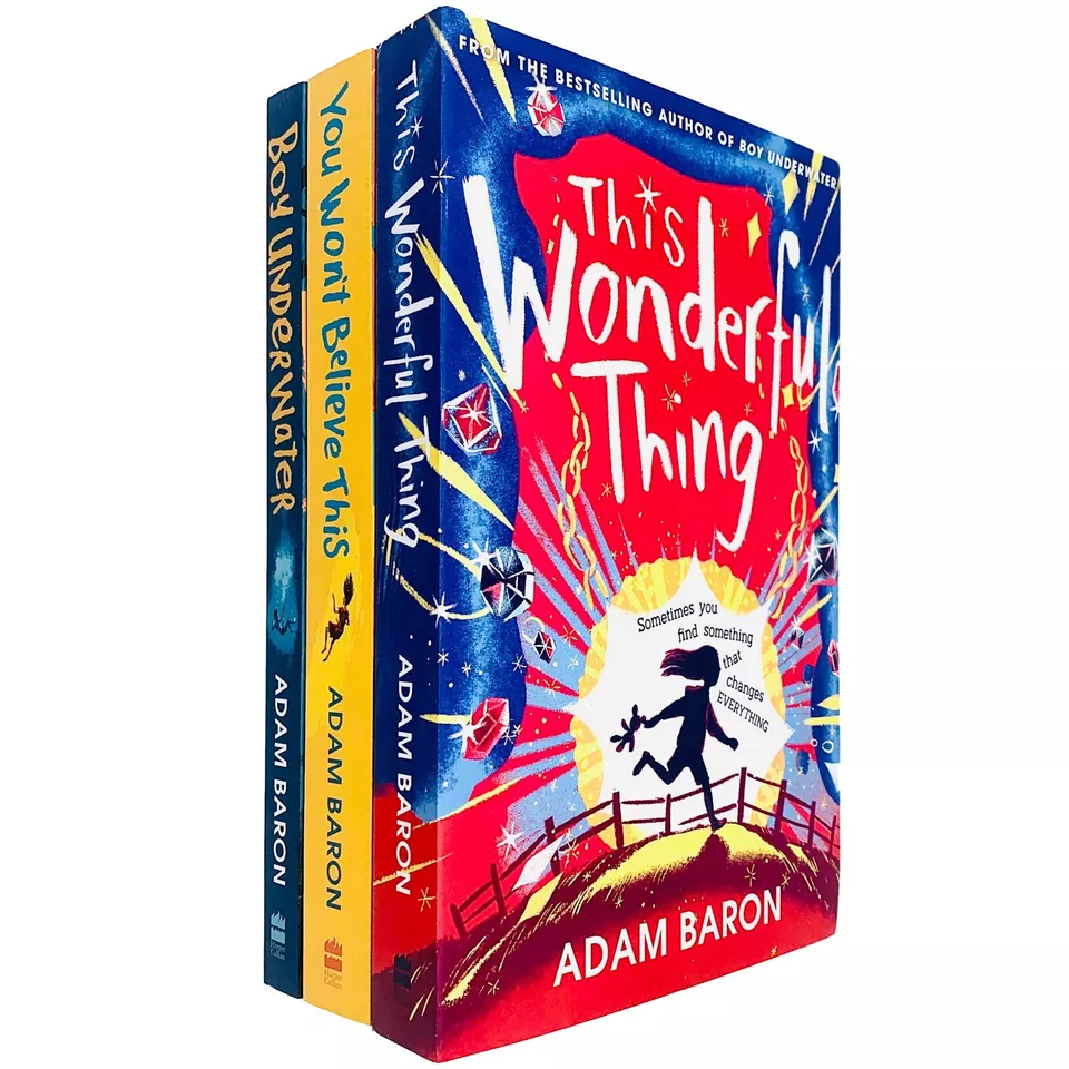 Harpercollins Children's Books Boys Adam Baron Underwater 3 Books Collection Set - Children's Fiction - Ages 9-12 - Paperback - Carnegie Shortlisted - Image 2