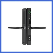 Biometric Fingerprint Digits Pad RFID Card APP f/narrow side Push/pull Door Lock
