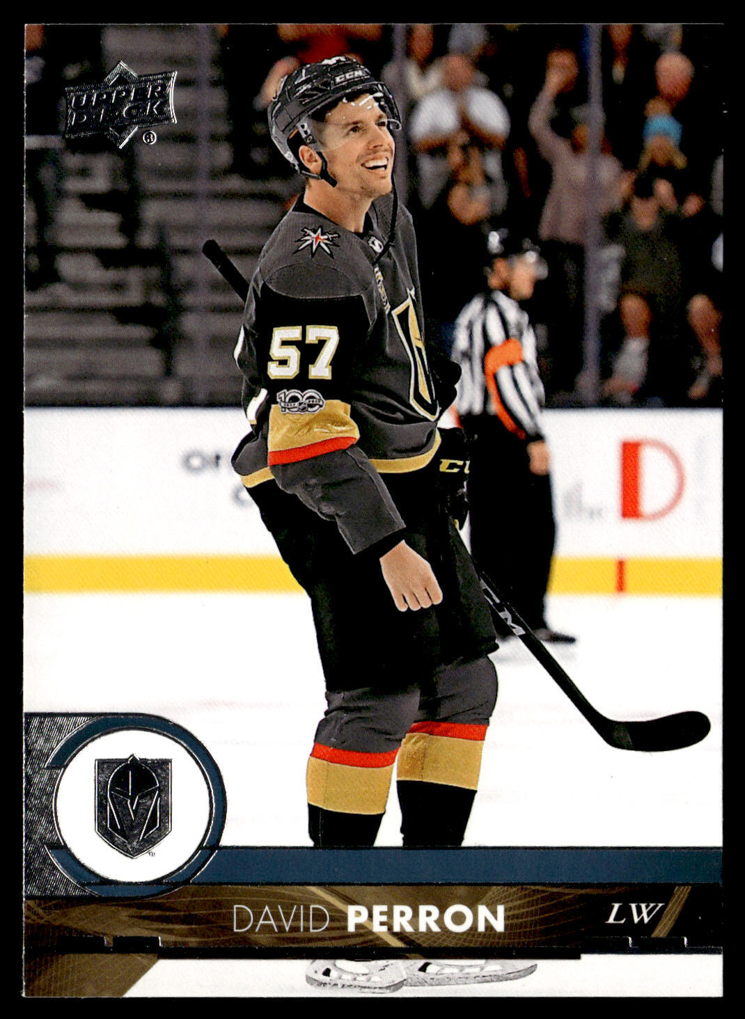 2017-18 Upper Deck David Perron #431 Vegas Golden Knights