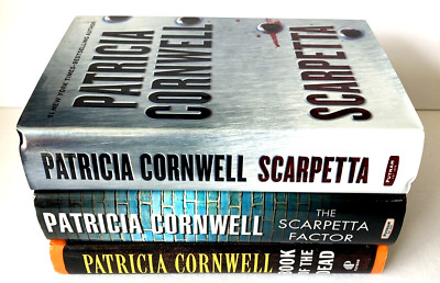 Lot of 11 Patricia Cornwell Novels HCDJ Books Scarpetta Factor Book of the Dead