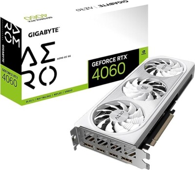 GIGABYTE GeForce RTX 4060 AERO OC 8GB GDDR6 Graphics Card