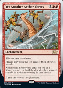 Yet Another Aether Vortex x4 - Unsanctioned - NM-Mint, English - Unsanctioned