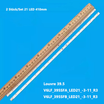 2pcs LED-Streifen für Samsung TV UE40K5100AU UE40K5300AF BN96-39720A BN96-39721A