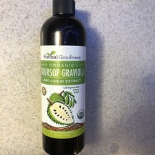 Soursop Graviola Leaf Extract 15X Strength   Organic Soursop Bitters Liquid D...