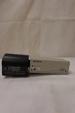 SONY SSC-M254 Black & White CCD Surveillance Camera & Pelco Motorized Zoom Lens