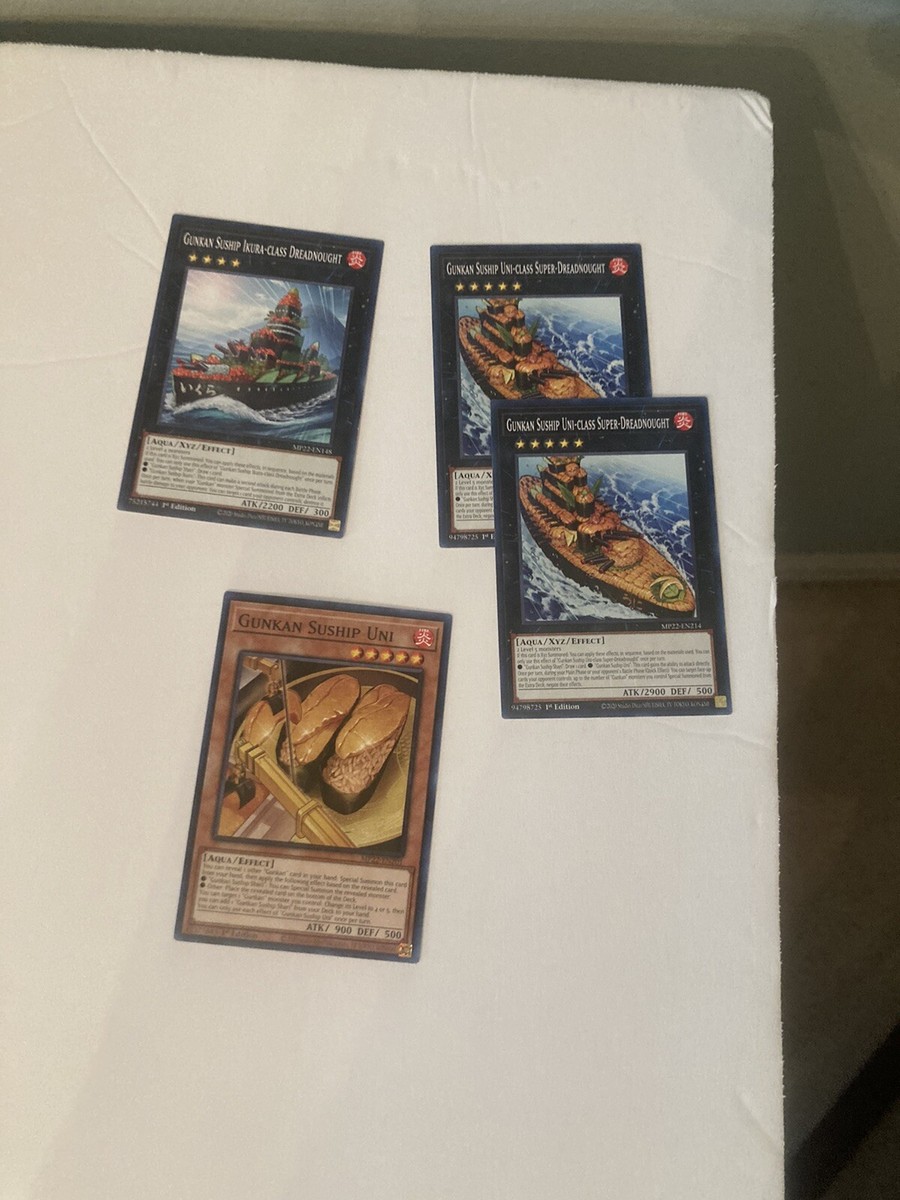 Suship Deck Core Set | 4 Card Bundle YuGiOh
