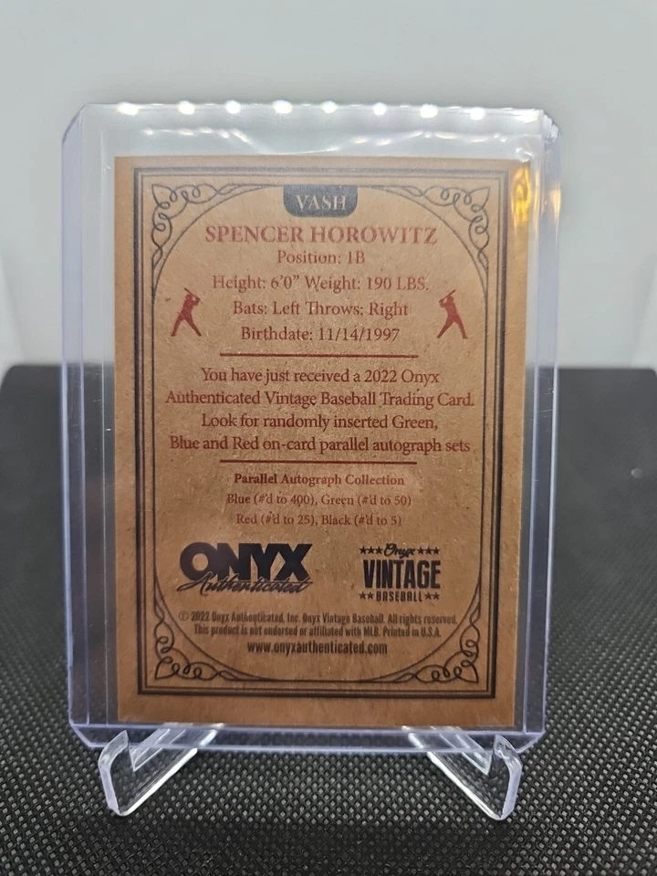 2022 Onyx Authenticated - Spencer - Image 2 of 3