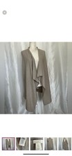 NWOT ST. Tropez Cashmere Long Vest Size M