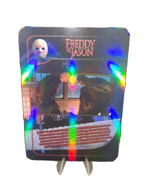 ULTRA RARE Unjust Nostalgia Ghoulstalgia Trading Cards Freddy VS Jason Holo