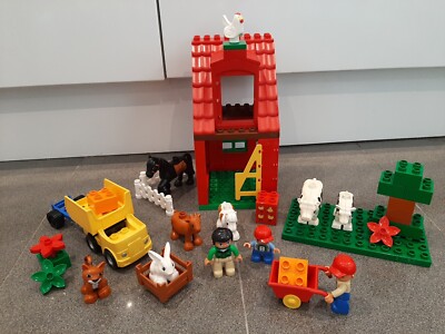 Fattoria Lego Duplo Cavalli Lego Duplo Farm Horse Stables Set 4974