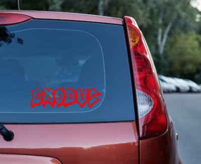 Exodus Vinyl Logo Sticker Decal Heavy Black Metal Band Car Bumper Slayer