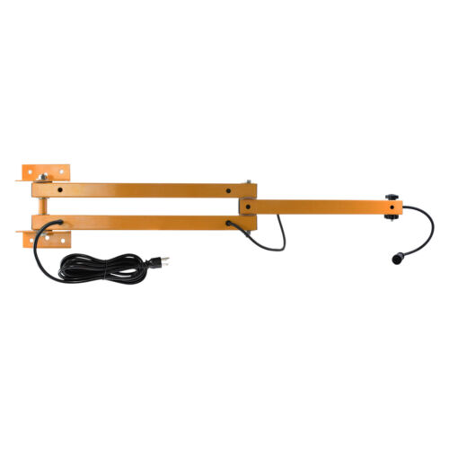 Foldable Loading Dock LED Lights Outdoor Work Swing Arm Lamp for Warehouse 50W - Picture 6 of 13