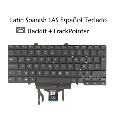 10pcs/Lot Laptop Keyboard for Dell Latitude 5400 5401 5410 5411