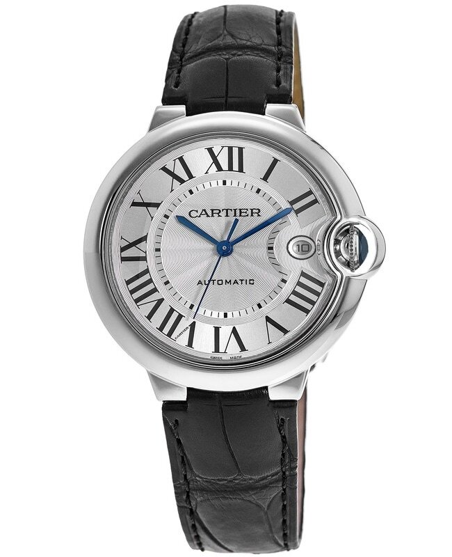 Cartier Ballon Bleu 40mm Silver Dial Men's Watch WSBB0039