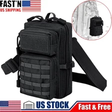 Tactical Waist Pouch Utility EDC Molle Waist Bag Belt Phone Pouch Tools Holster