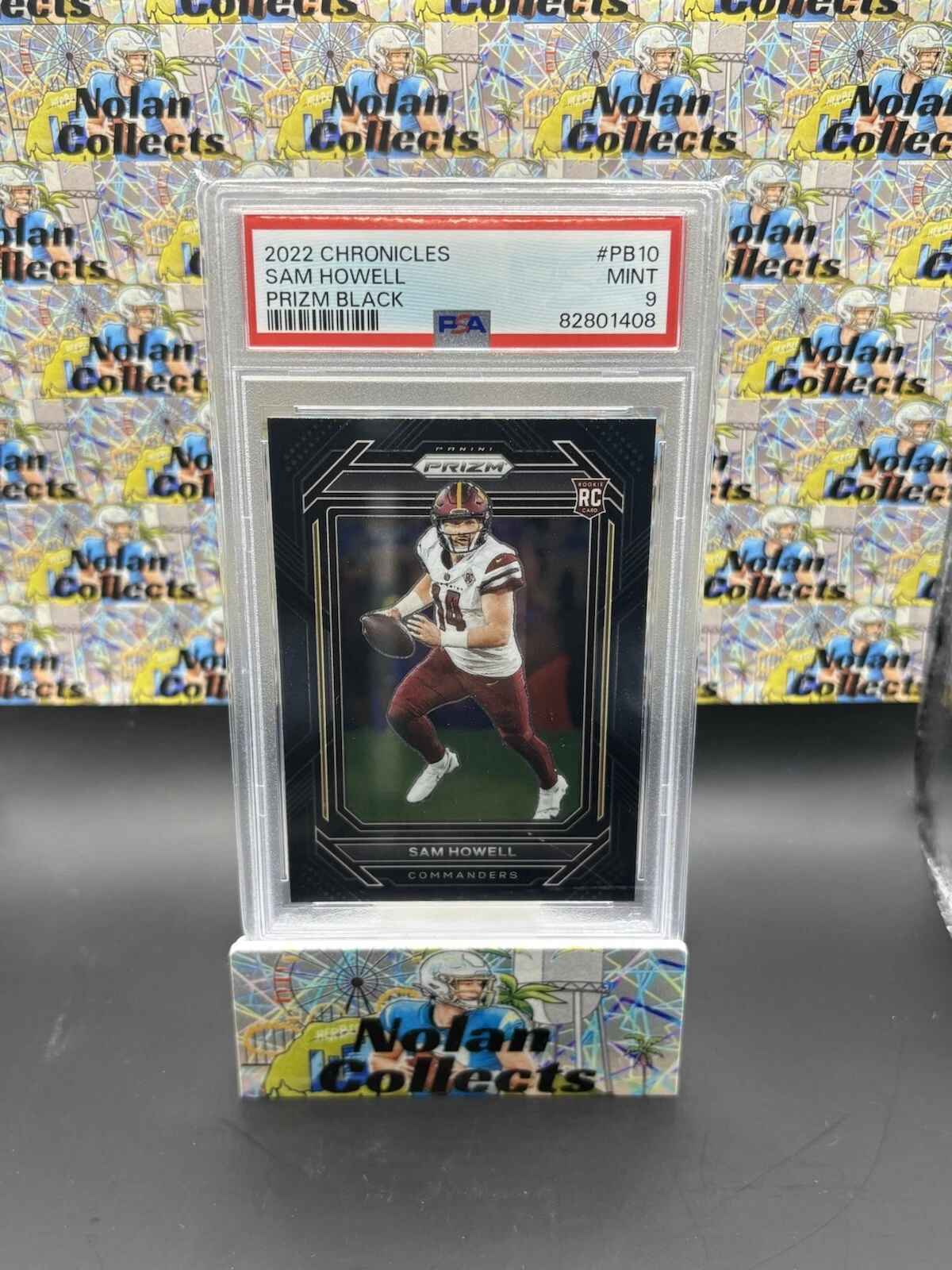 Sam Howell trading card