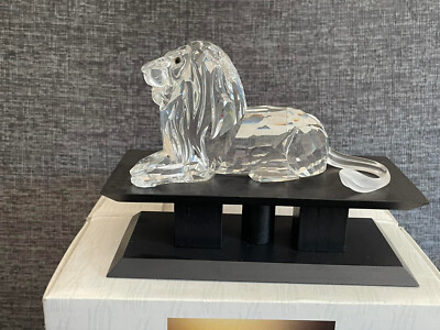 SCS Original Swarovski  1995 Jahresfigur Löwe  signiert Club Clubartikel