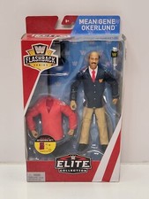 WWE Flashback Series Elite Collection Mean Gene Okerlund Build an Interview Set