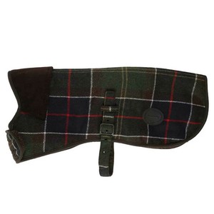 Barbour Wool Touch Dog Coat Classic Tartan Green Jacket Barbour Wool Touch Dog Coat Classic Tartan Green Jacket