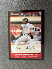 Gary Sheffield YANKEES 2006 Bowman #93 Yankees