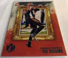 2020 Chronicles Gridiron Football Tee Higgins Cincinnati Bengals Green RC #GK-19