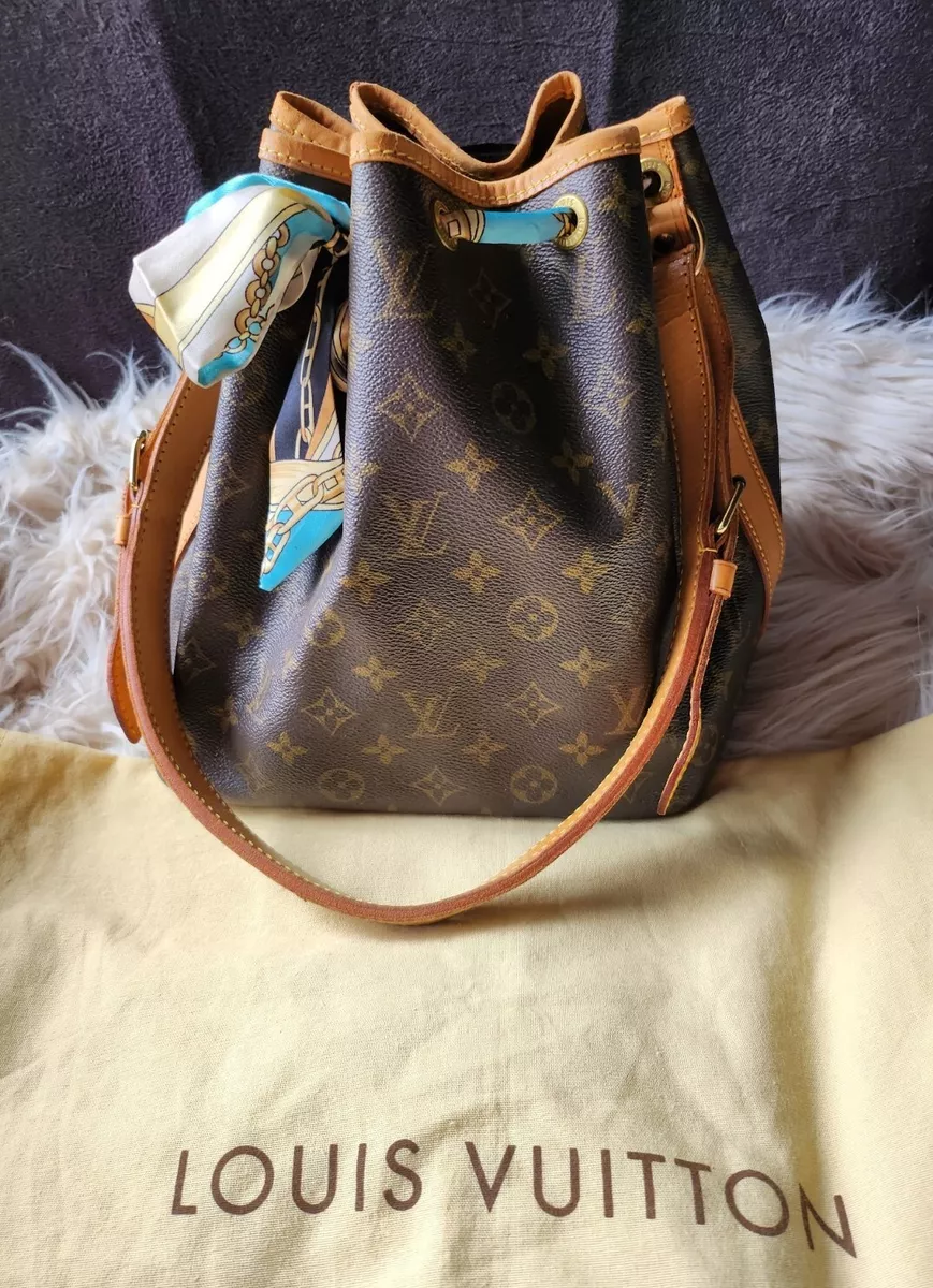 Brown Monogram Petit Noe (Authentic Pre-Owned)