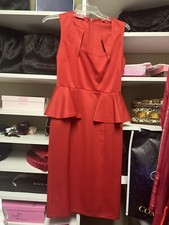 Red Body-con Dress Size M