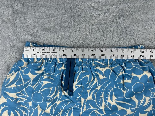 Patagonia Shorts Girls Extra Large Blue Floral Baggies Lined 100% Nylon Gym Run - Picture 8 of 17