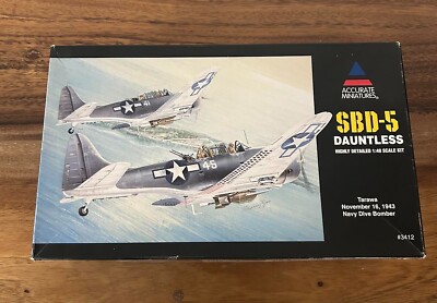 Accurate Miniatures SBD-5 Dauntless 1:48 Scale #3412 (NEW - Open Box)