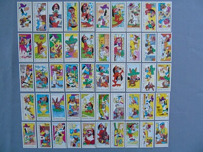 Primrose Set of 50 Quick Draw McGraw 1965 - Mint