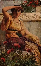 PC RUSSIAN ARTIST SIGNED WAIT ADAMA (a43954)