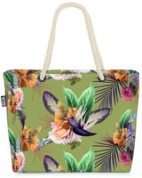 Void Tasche Tropisches Blumenmuster Tropen-Wald Blumen-Muster GeblüMt
