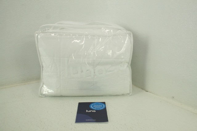 LUNA Adult Weighted Blanket 10 Lbs 60x80 Queen Size 100 Oeko Tex