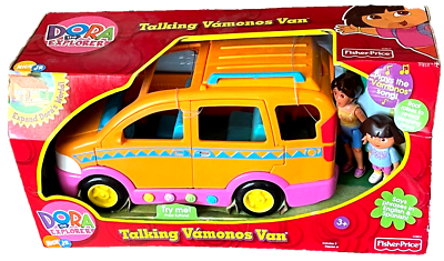 Fisher Price Dora The Explorer Talking Vamonos Van SUV Music Sounds  Figures