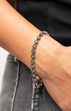 Paparazzi Charm School Shimmer Brown Bracelet. Adjustable Clasp . New ith Tags